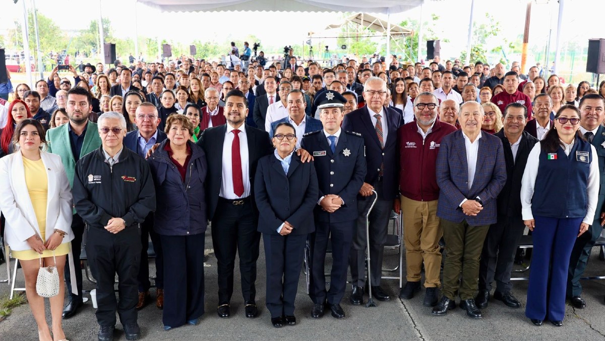 Entrega de patrullas a la Policía Municipal de Nezahualcóyotl. | Especial