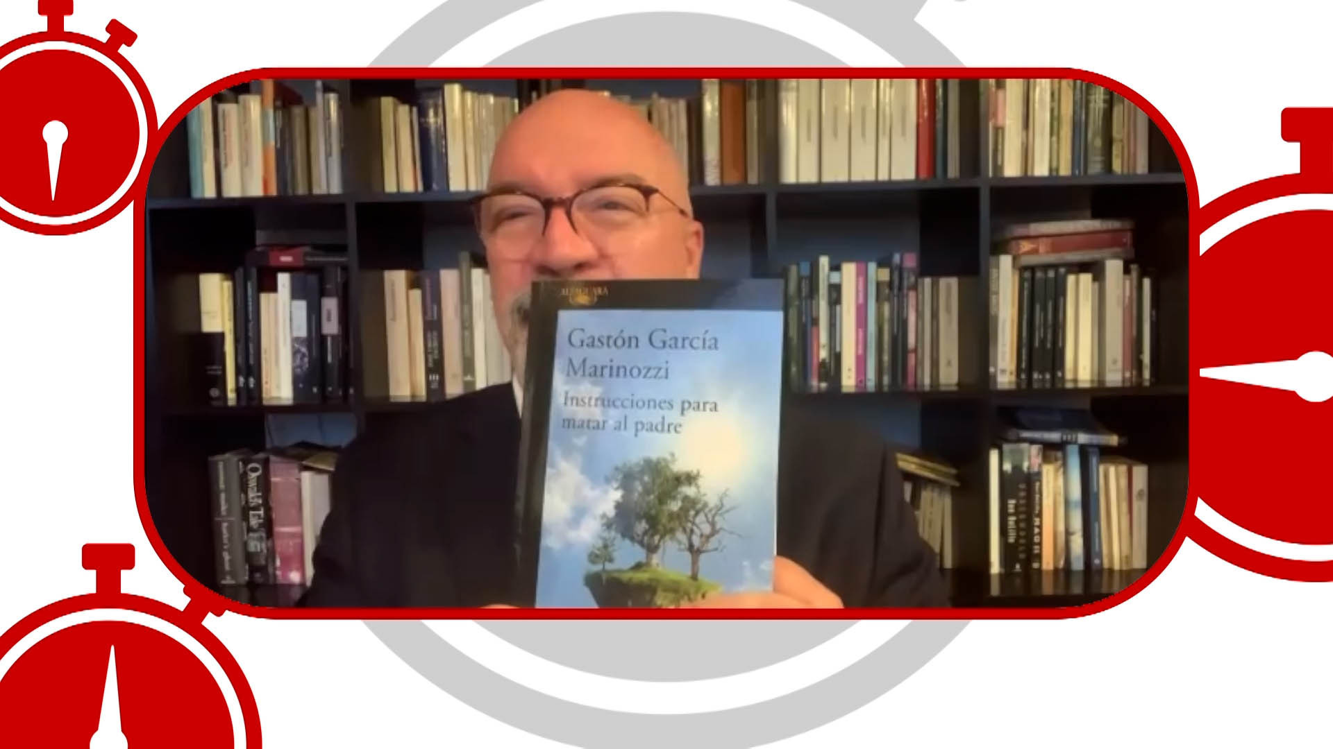 Gastón García Marinozzi, autor de "Instrucciones para matar al padre" | En 15
