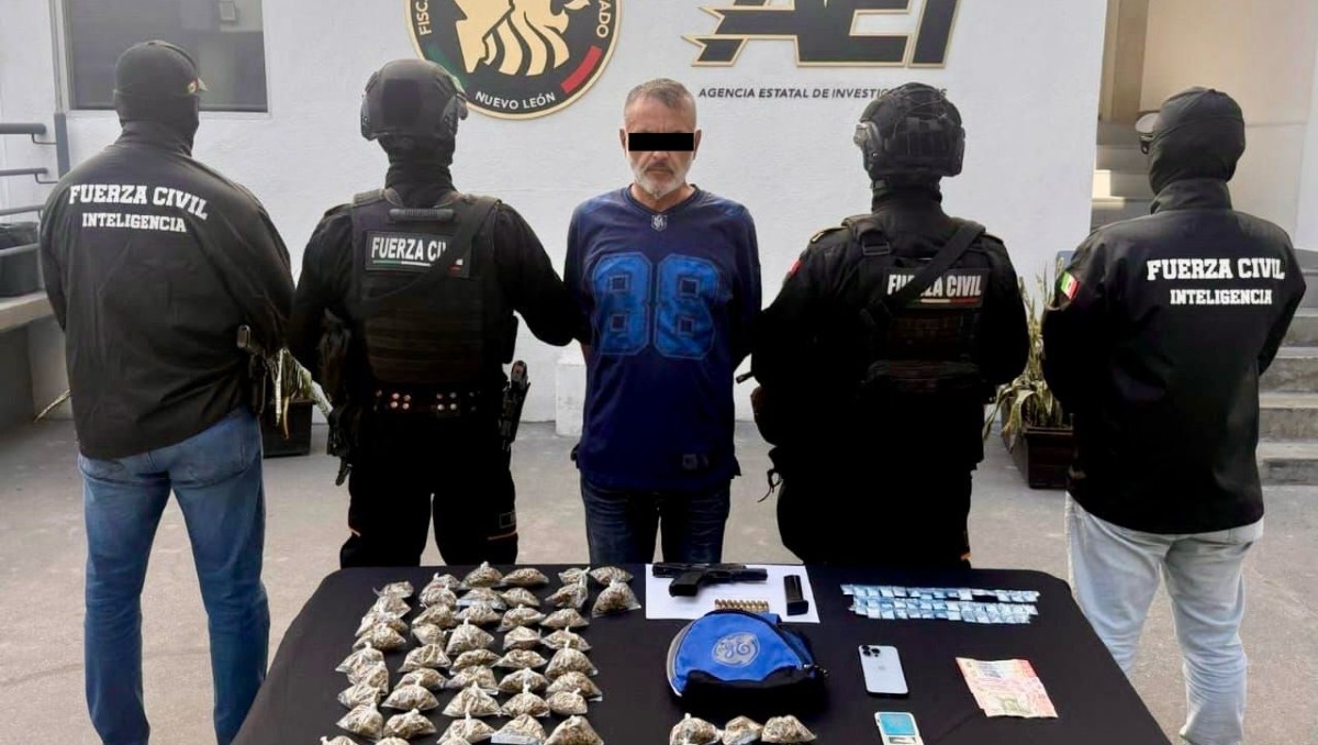 Leopoldo “N”, de 57 años, viajaba en una camioneta con placas de Tamaulipas. Foto: Especial
