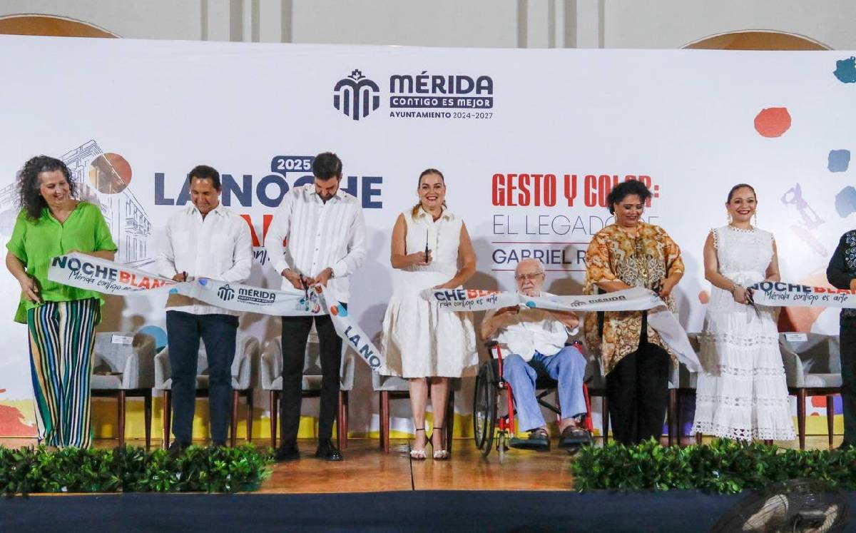 Noche Blanca 2025 en Mérida