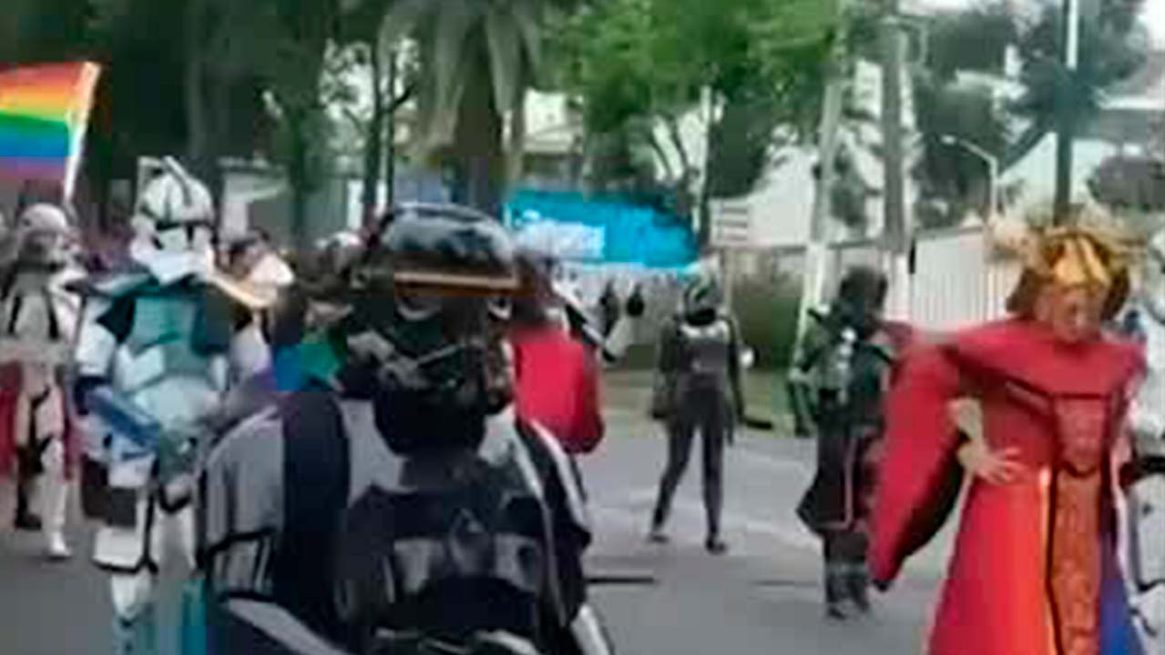 Realizan Marcha del Orgullo LGBTIQ+ en Veracruz