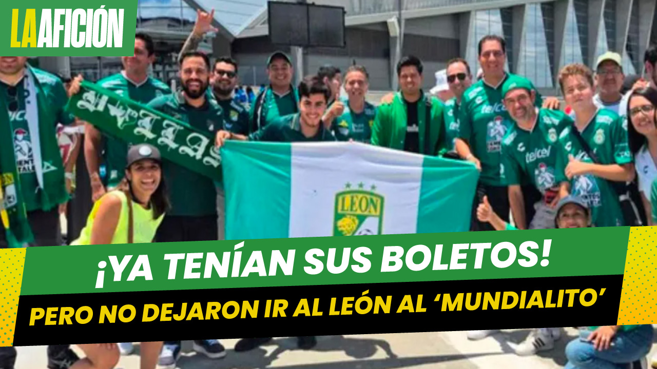 Aficionados del León asisten al Chelsea vs LAFC en el Mundial de Clubes y mandan 'mensaje' contra FIFA