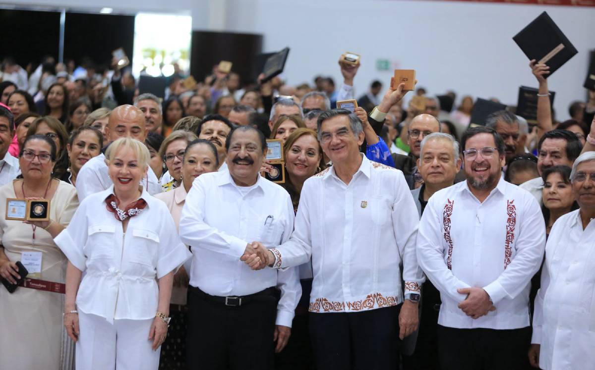 Américo Villareal y maestros de Tamaulipas | Especial