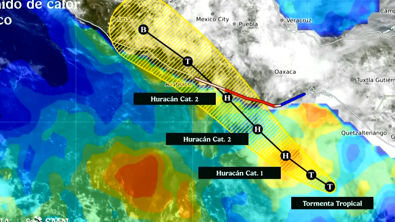 Conagua da conferencia sobre la tormenta tropical 'Erick' y la temporada de lluvia