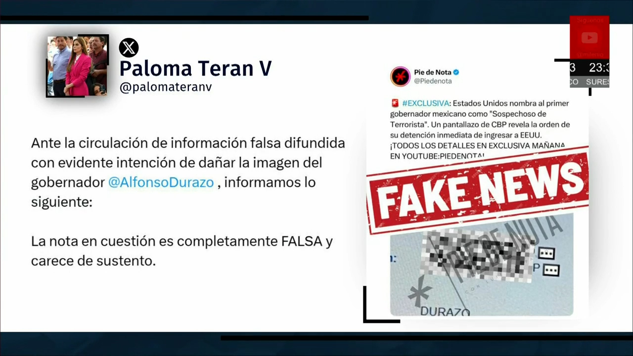 Controversia en EU por presuntos vínculos de Alfonso Durazo con terrorismo