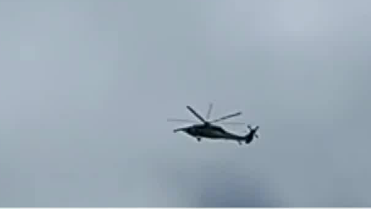 En Culiacán, operativo militar despliega helicópteros black hawk y realiza cateo