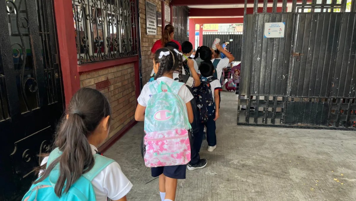 Escuelas en Tamaulipas adelantan vacaciones. (Yazmín Sánchez)