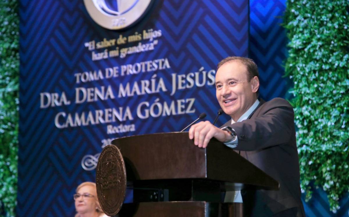 Gobernador Durazo reconoce a nueva rectora de Unison