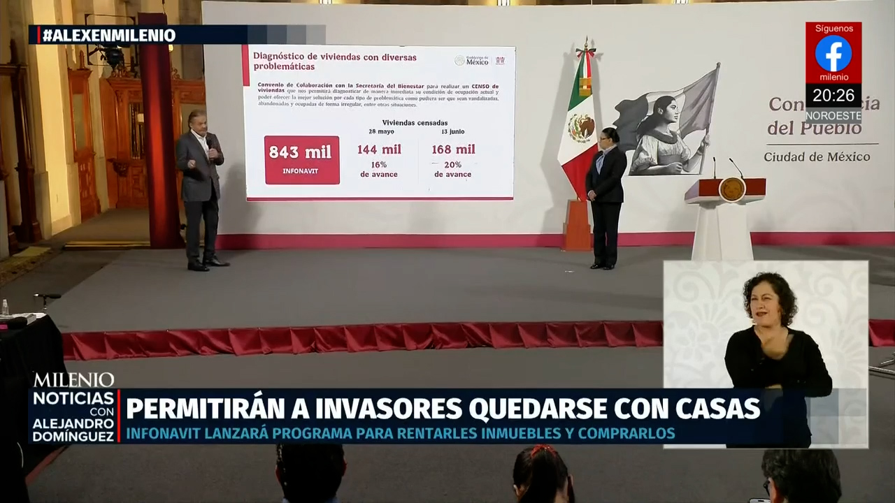 Infonavit permitirá a invasores quedarse en casas abandonadas