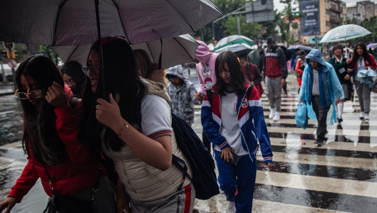 Las lluvias persistirán en la CdMx y gran parte del país. | Cuartoscuro