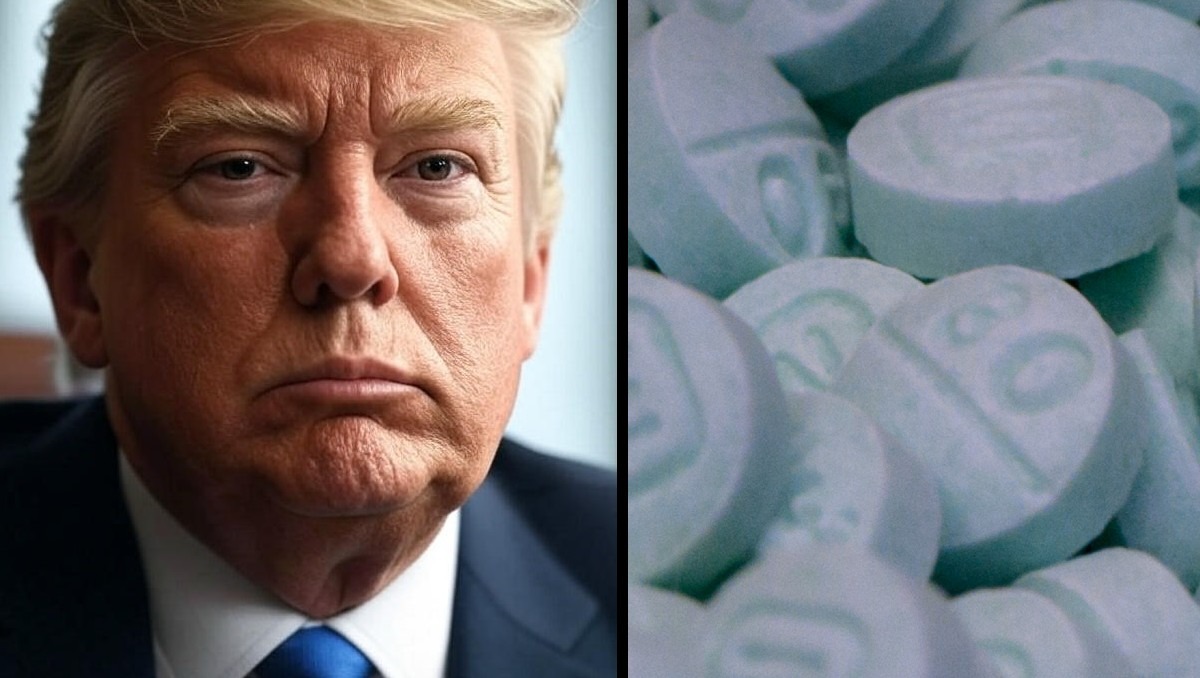 La ley busca ponerle un alto al tráfico de fentanilo, uno de los objetivos del presidente Donald Trump | Imagen IA/DEA