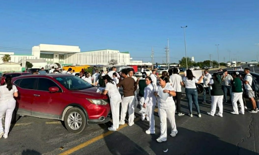 Manifestación en Reynosa, Tamaulipas (Foto: Sergio Sánchez)