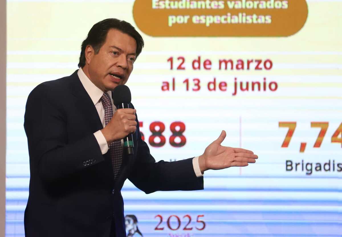 Mario Delgado destacó que hay comunicación tanto con la SNTE así como la CNTE | Javier Ríos