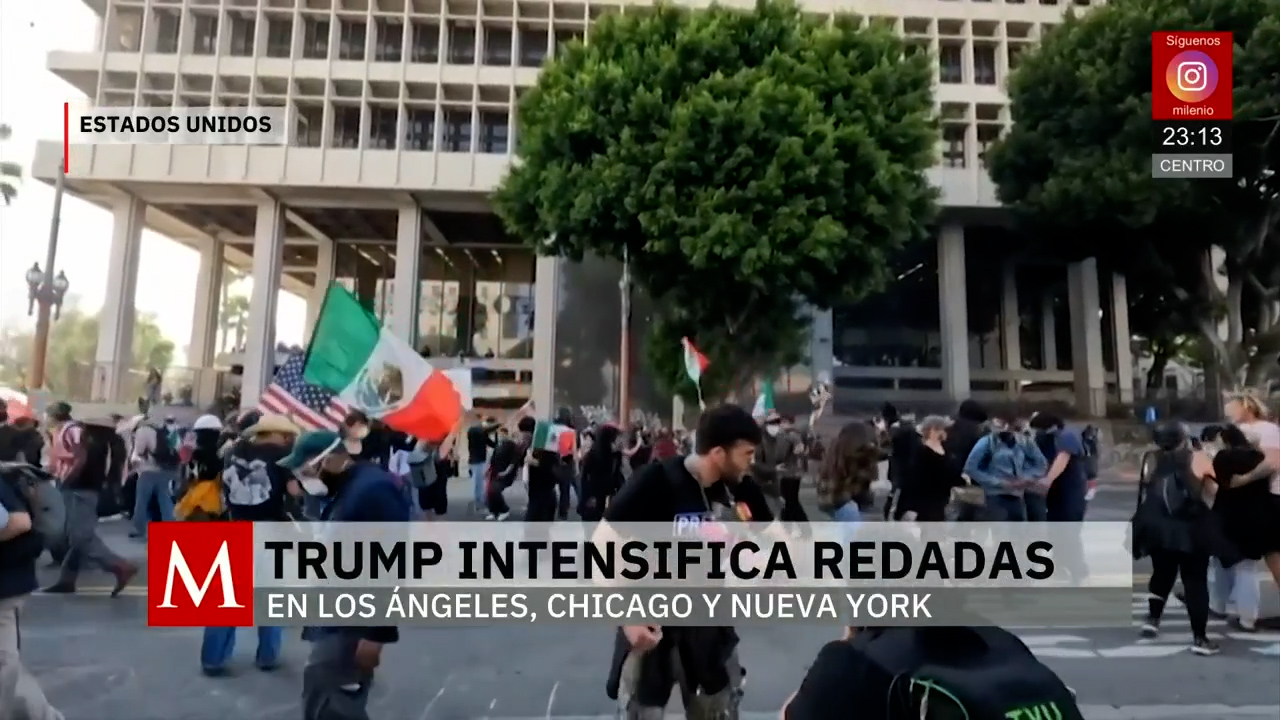 Ola de redadas de Trump golpea Los Ángeles, Nueva York y Chicago