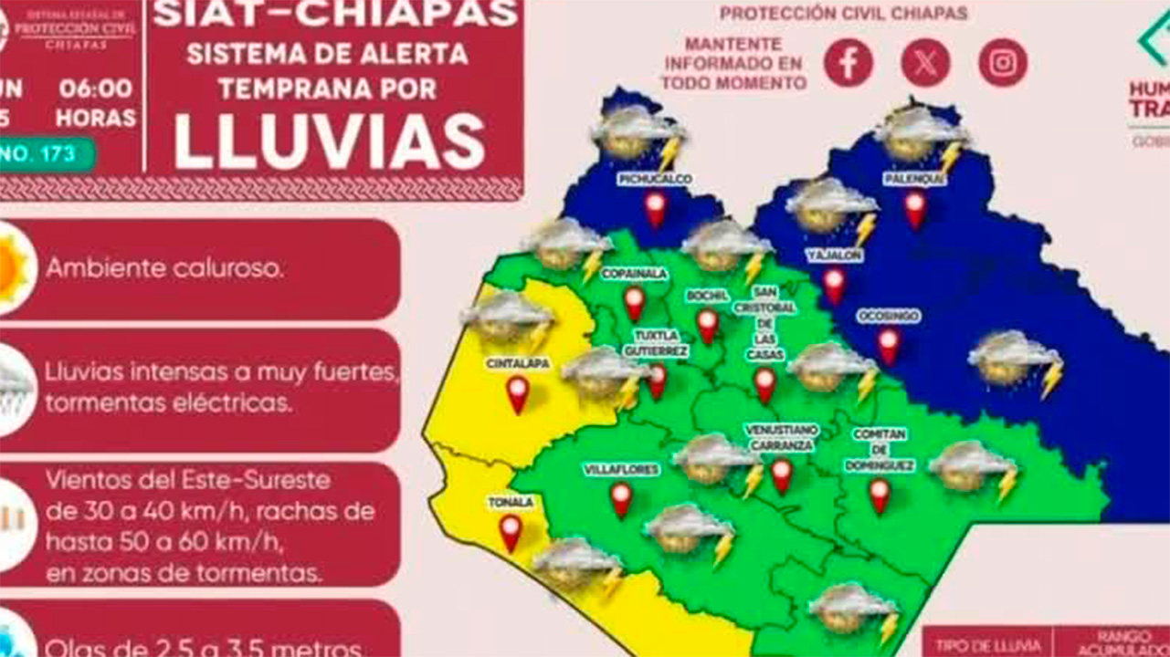 ¿Cómo se prepara Oaxaca ante la llegada de la tormenta tropical 'Erick'?