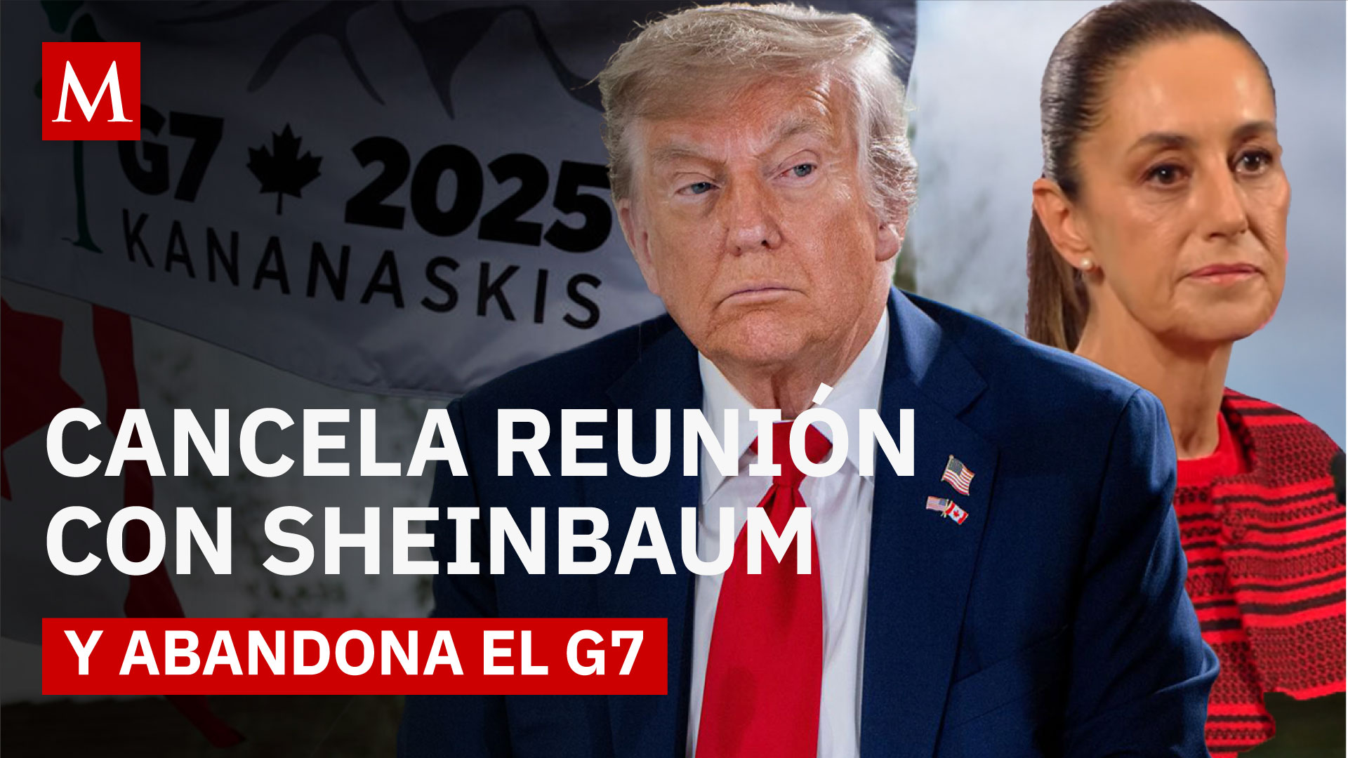 Trump deja el G7 con llamada de urgencia: evacuar Teherán