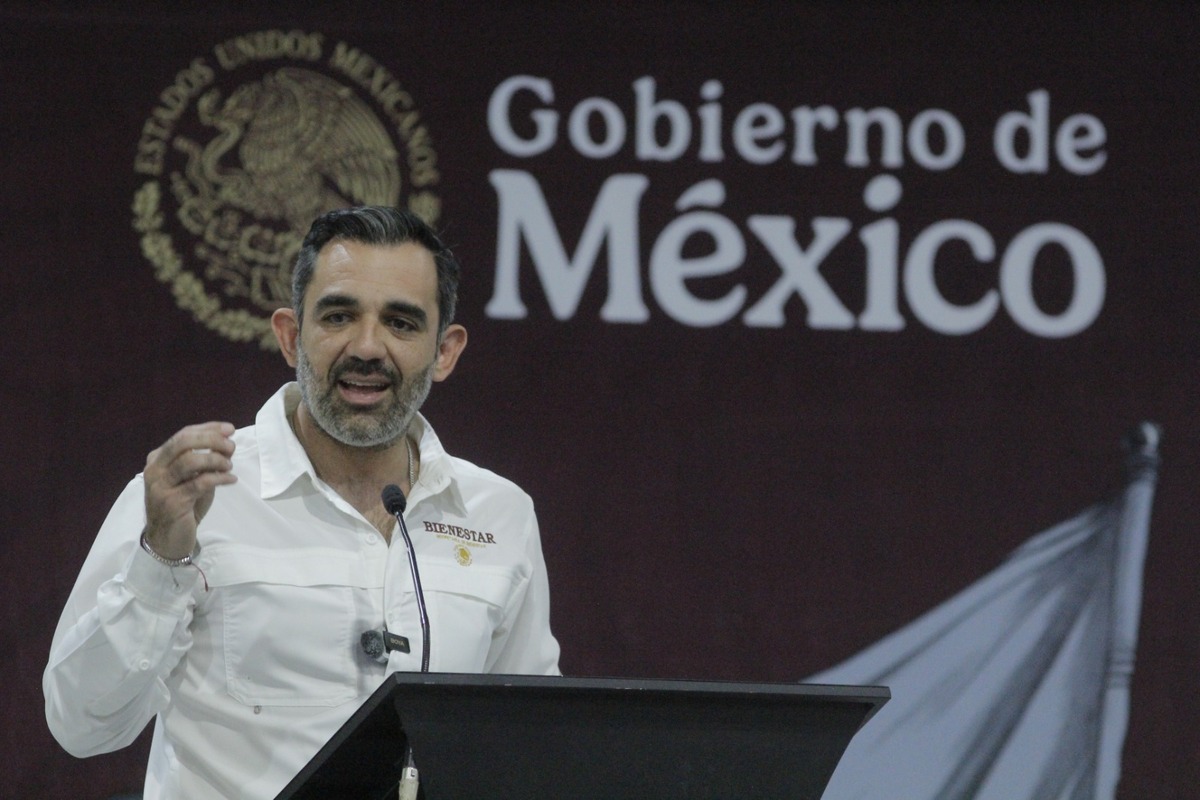 Américo Villarreal Santiago, delegado de la Secretaría del Bienestar en Coahuila. | Manuel Guadarrama