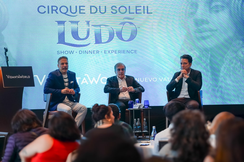 LUDŌ, el nuevo espectáculo inmersivo de Cirque du Soleil, debutará el 12 de diciembre en VidantaWorld. Combina arte, tecnología, agua y gastronomía