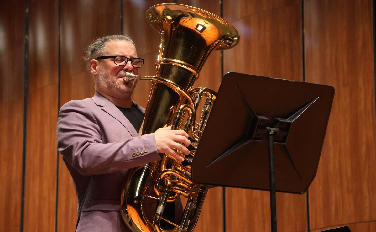 Es considerado el único tubista solista de América, con una sólida trayectoria como músico de cámara, director y pedagogo. Foto: Especial