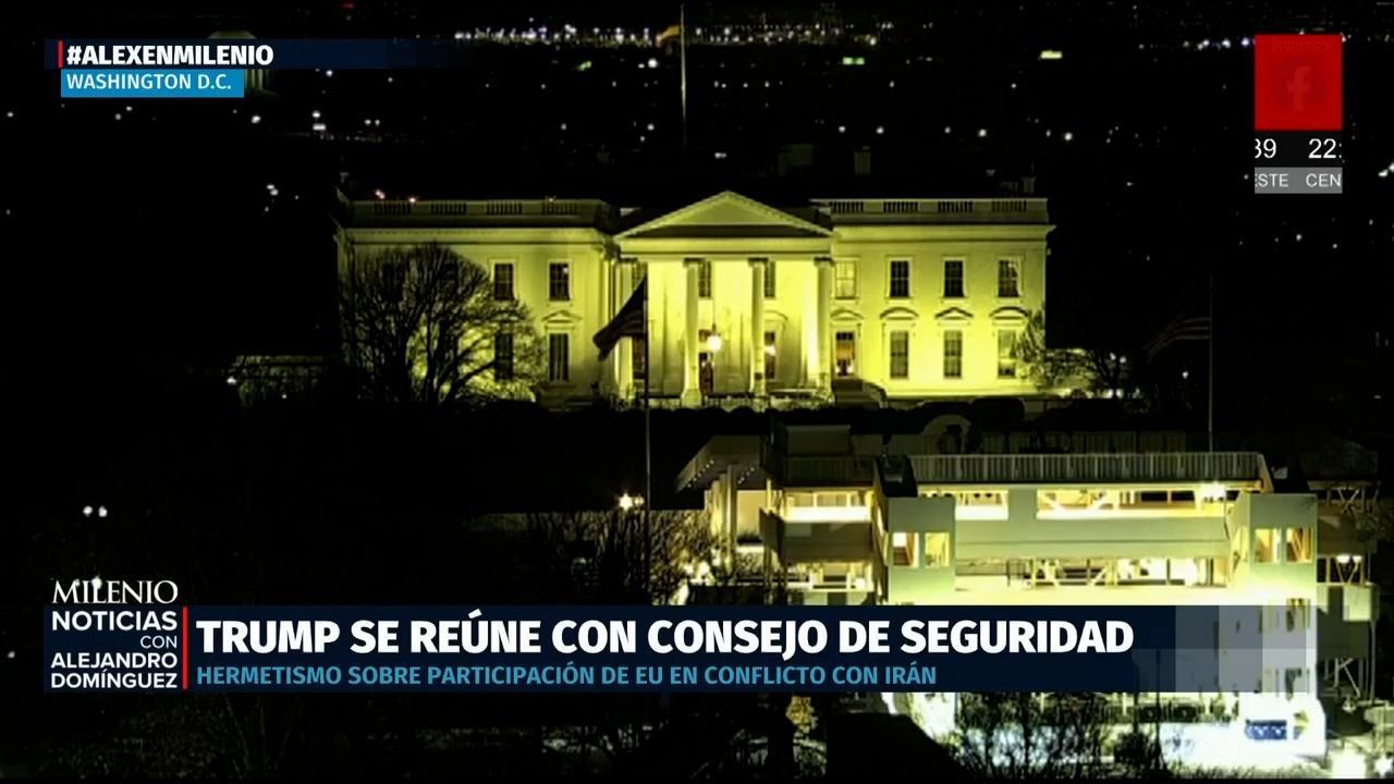 Crisis Israel-Irán obliga a Trump a reunión urgente con su equipo de seguridad