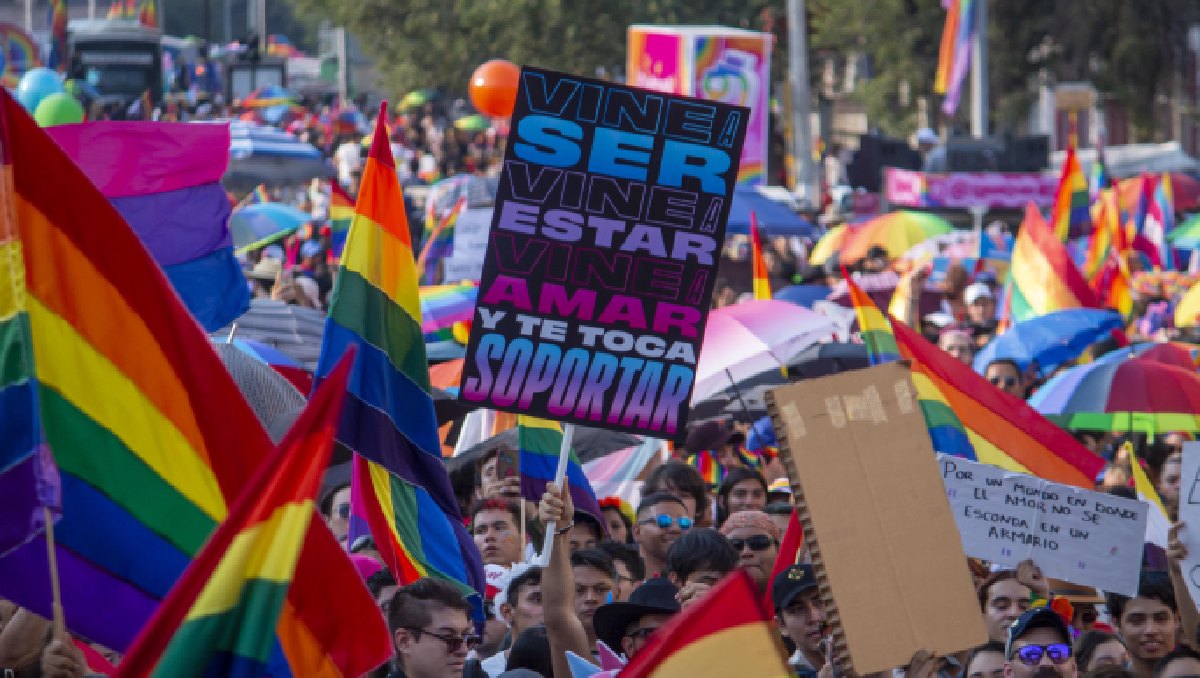 Se esperan marchas por el orgullo LGBT+ en Nezahualcóyotl, Toluca y Tlalneapantla. Foto: (Cuartoscuro/MILENIO)