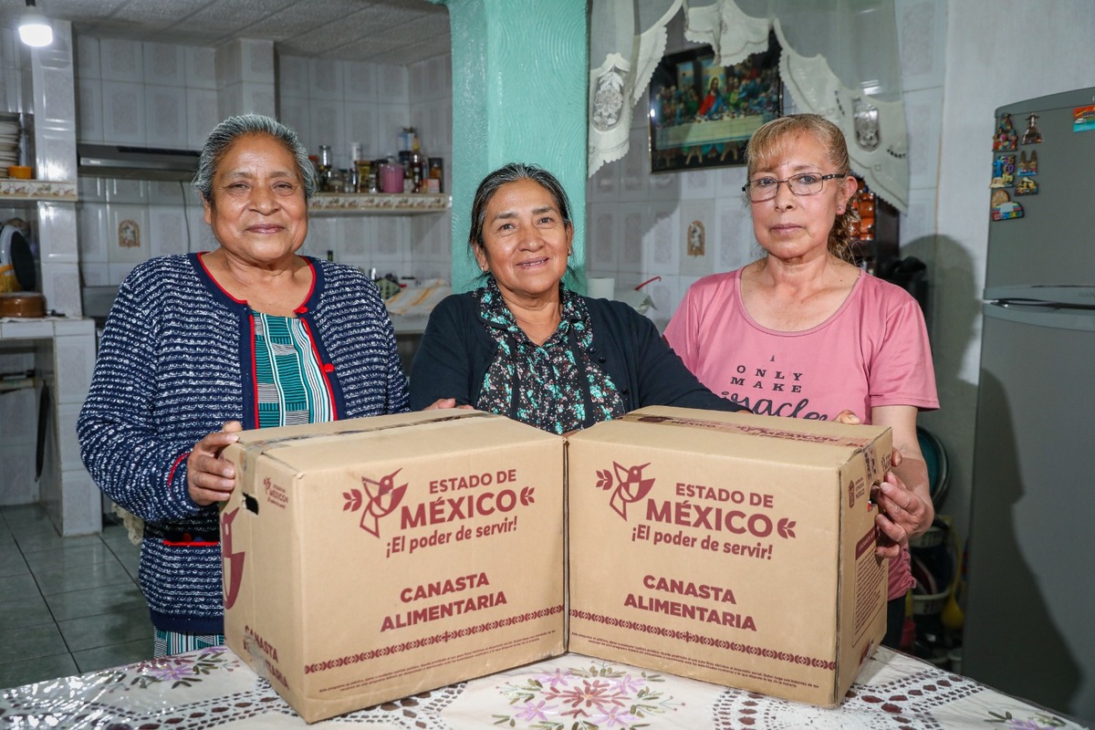 Las mujeres tendrán que hacer su registro presencial para recibir su despensa Edomex.
