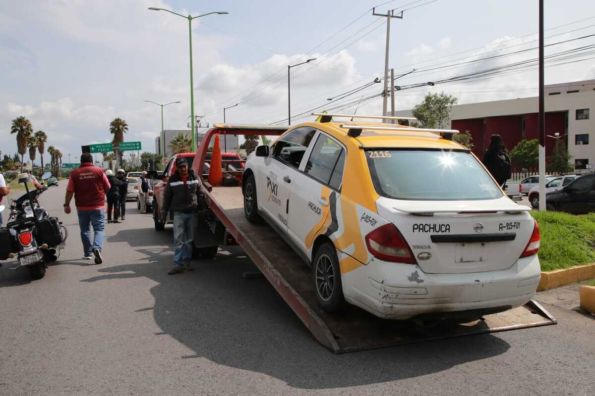 Operativo Transporte Seguro en Pachuca. (Maribel Calderón)