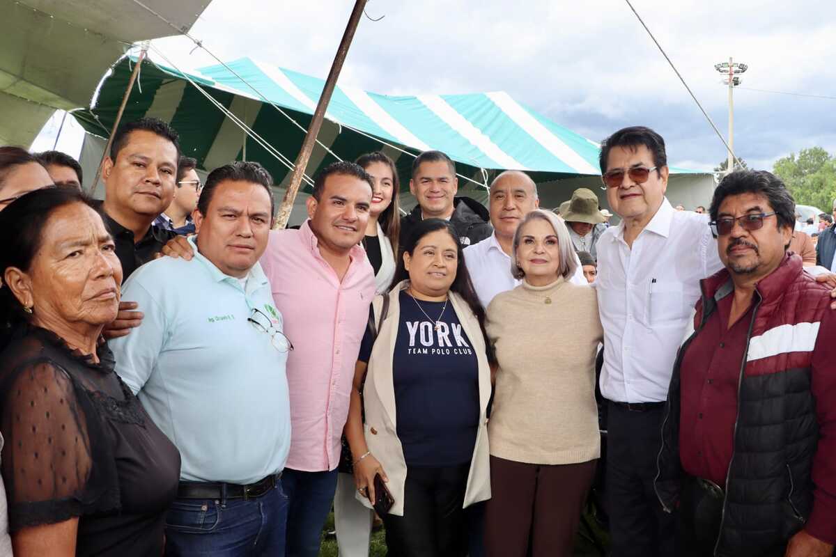Representantes agrarios del Valle del Mezquital participan en reunión regional con el gobierno de Hidalgo.