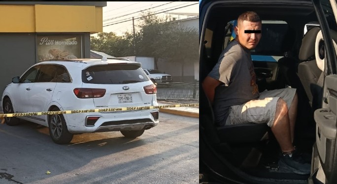 En  dos semanas el delincuente cometió 10 asaltos y se apoderó de cuatro vehículos. Foto: Especial