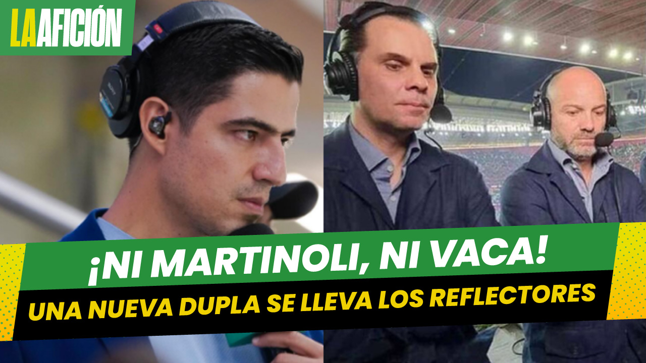 Tiemblan Martinoli, García, Vaca y Faitelson con nueva dupla en transmisiones de futbol