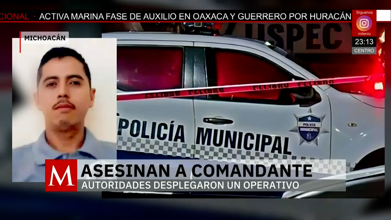 Asesinan a mando policiaco en Michoacán presunto ataque del CJNG