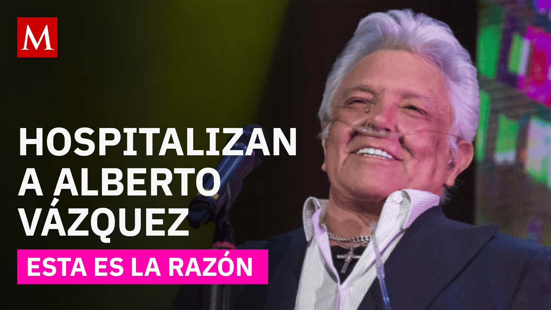 El cantante Alberto Vázquez se encuentra delicado de salud: Este es el motivo de su hospitalización
