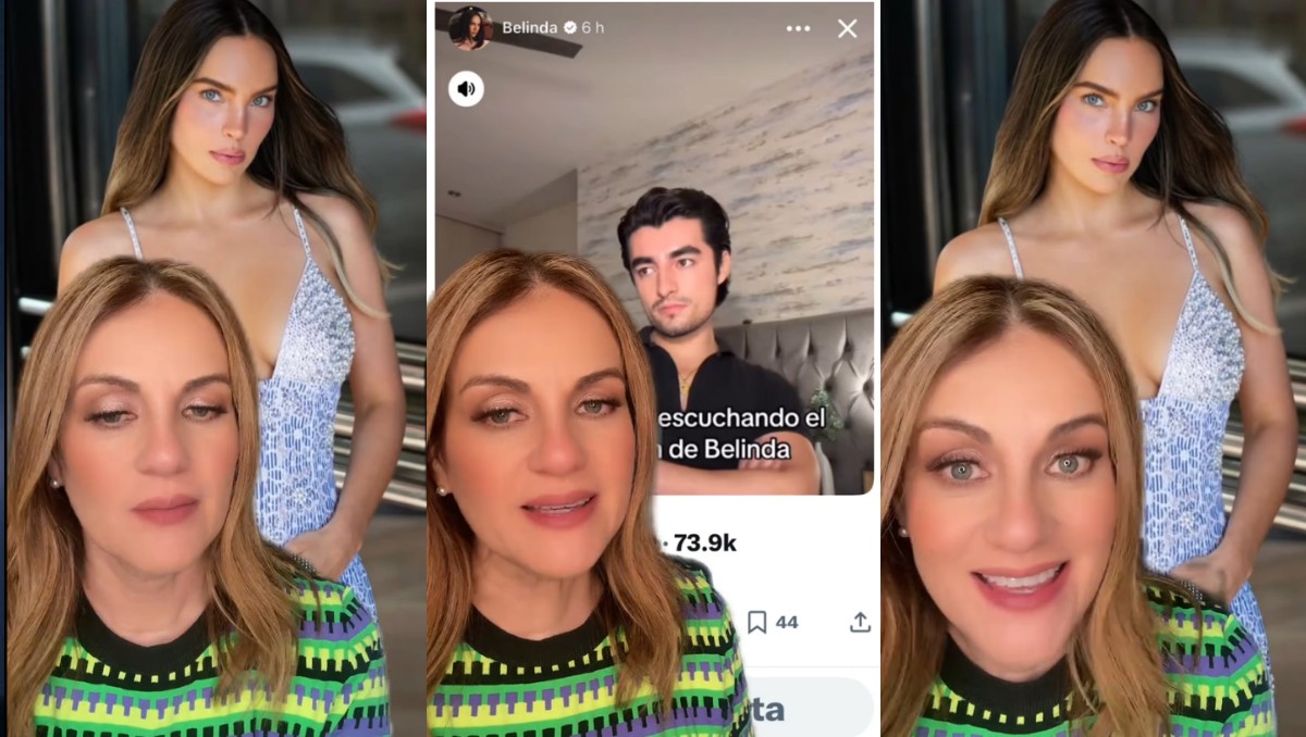 Flor Rubio mientras criticaba a Belinda por compartir video sobre Ángela Aguilar. | TikTok @florrubiooficial