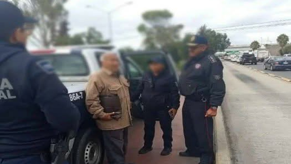 El hombre de 80 años confirmo que el taxista le quitó su dinero. (Especial)