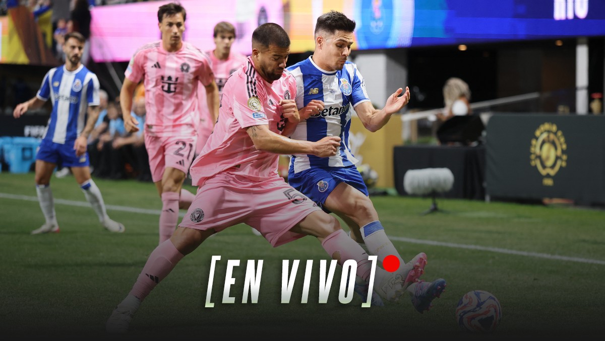 Inter Miami vs Porto EN VIVO. Sigue el partido del Mundial de Clubes 2025 (AFP)