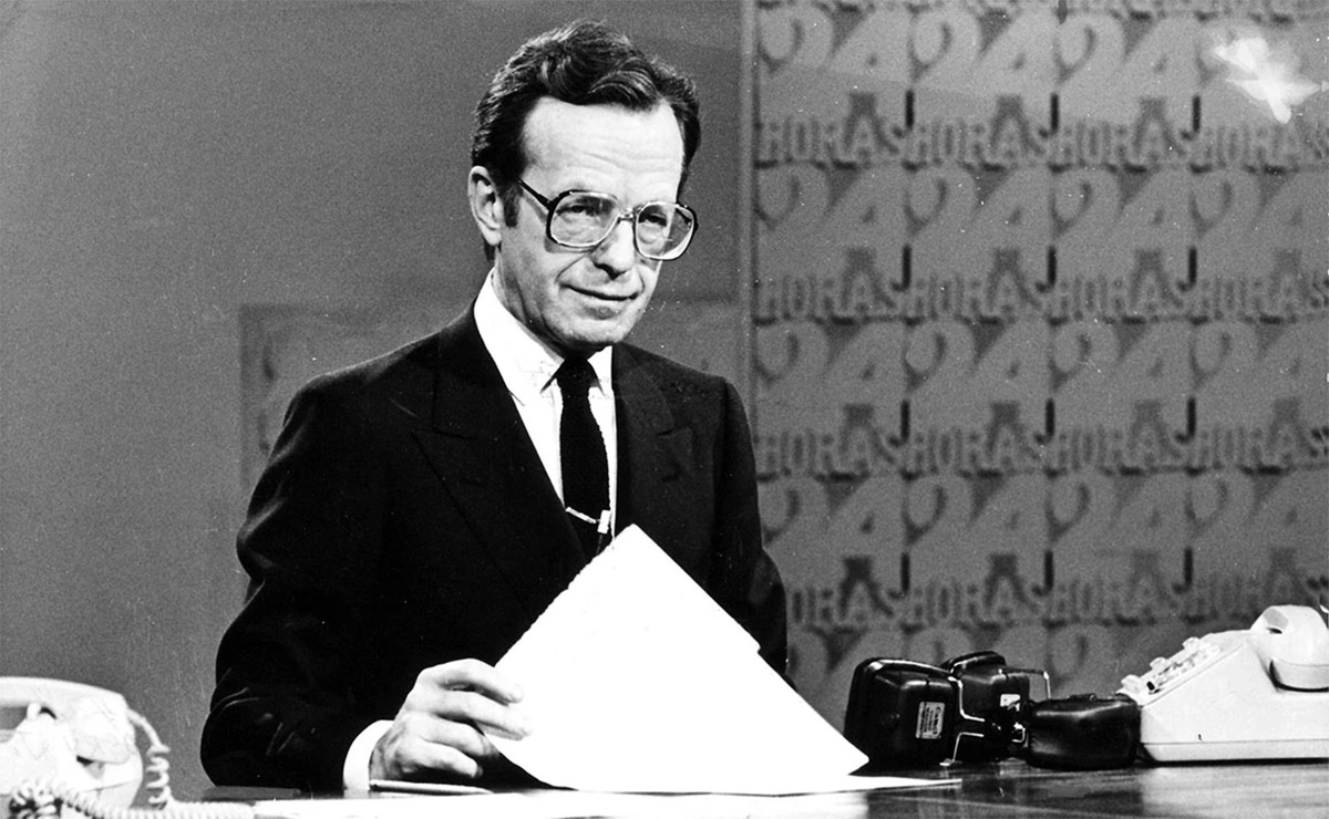 Jacobo Zabludovsky fue conductor del noticiario '24 Horas' durante 27 años. (Especial)