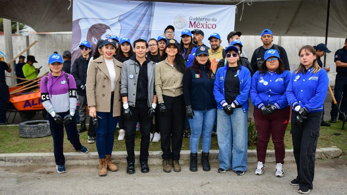 Jornada Nacional de “Tequios por la Paz y Contra las Adicciones”. (Cortesía)