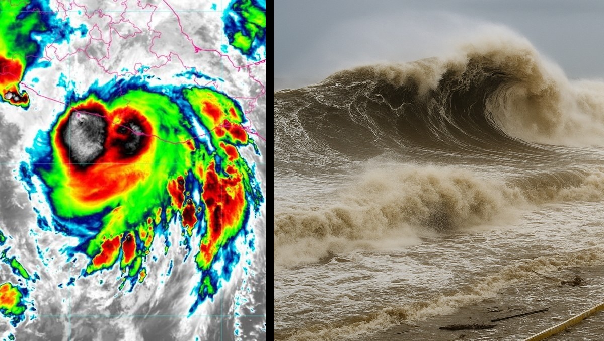 Qué es marea de tormenta; así afectará el huracán 'Erick' al ingresar a tierra | Especial