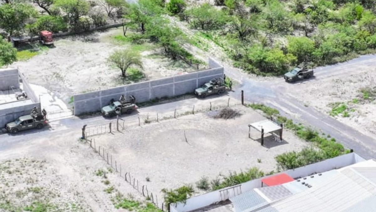 En el operativo participaron elementos de la AEI, de Fuerza Civil, la Guardia Nacional, y la Sedena.