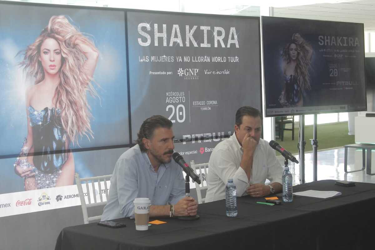 Rueda de prensa para dar detalles del concierto de Shakira "Las Mujeres ya no Lloran World Tour". | Manuel Guadarrama