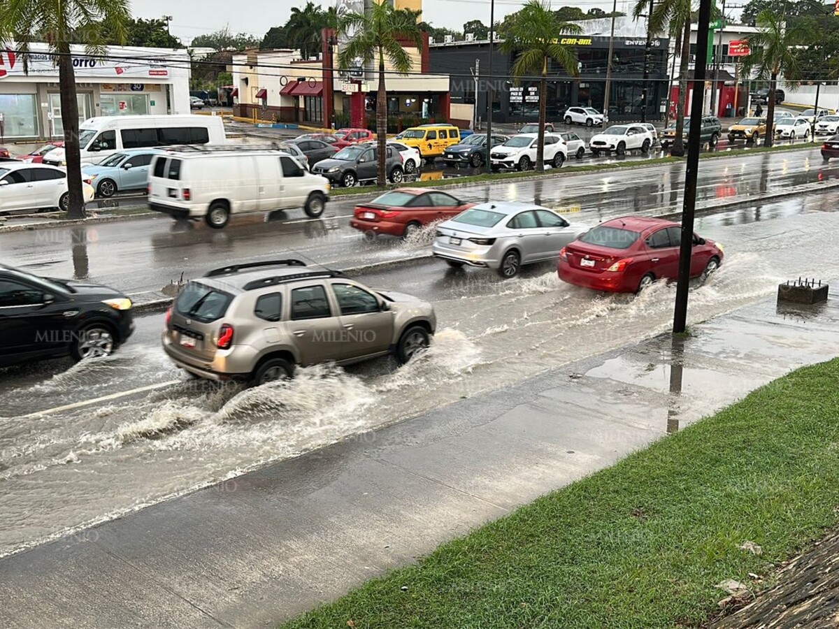 Siguen las lluvias Intensas en Tamaulipas