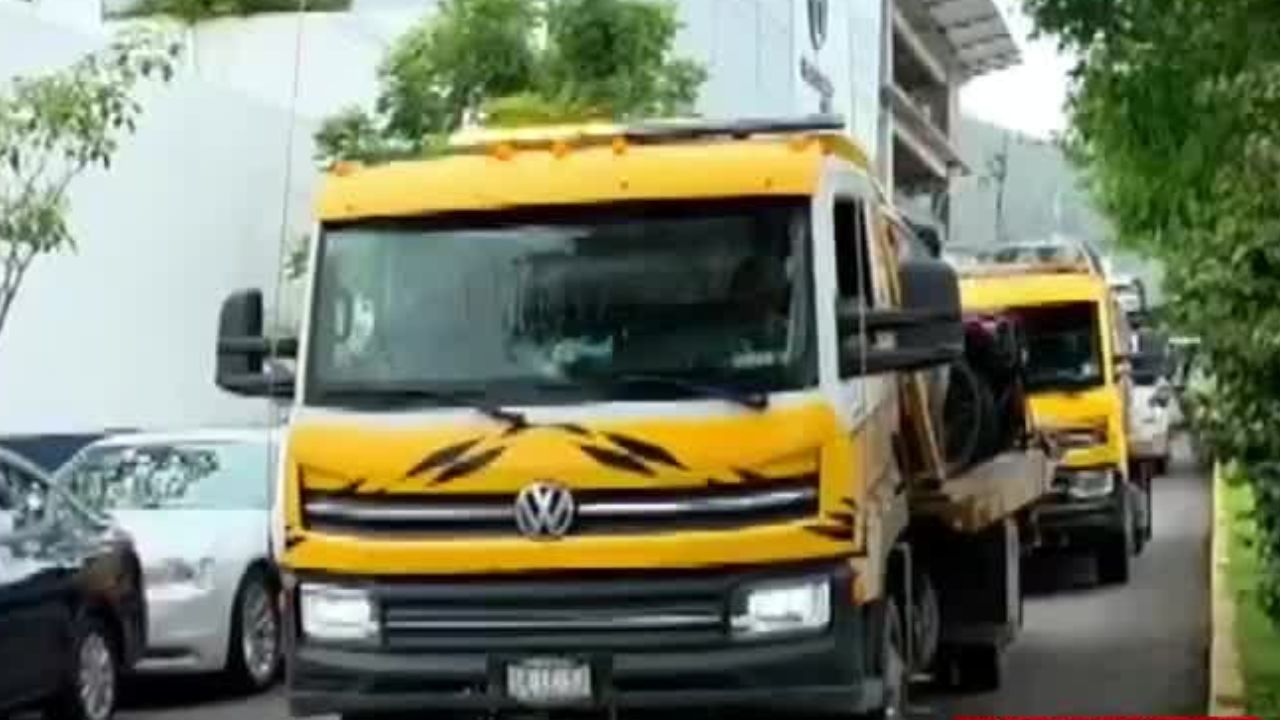 Aseguran armas, granadas y vehículos en Zitácuaro