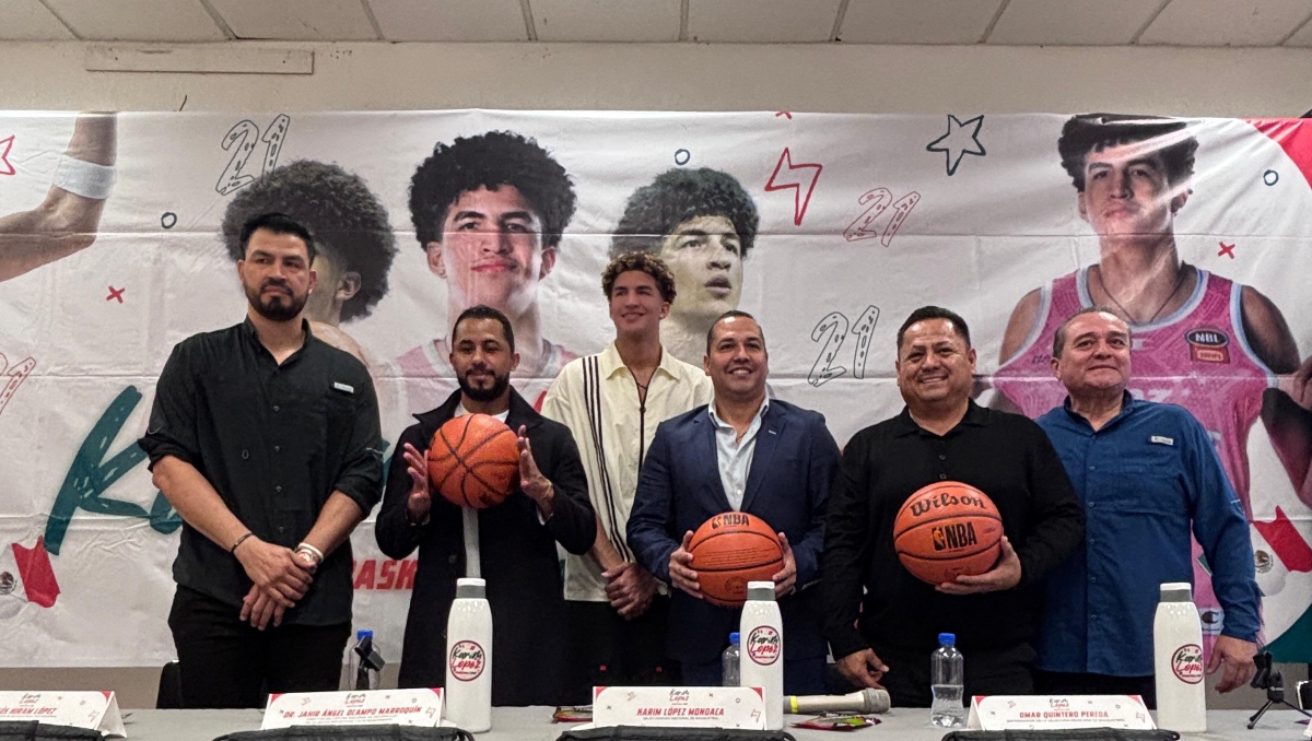 Karim López, estrella mexicana del basquetbol, tendrá un campamento en Ciudad de México (Jorge Flores)