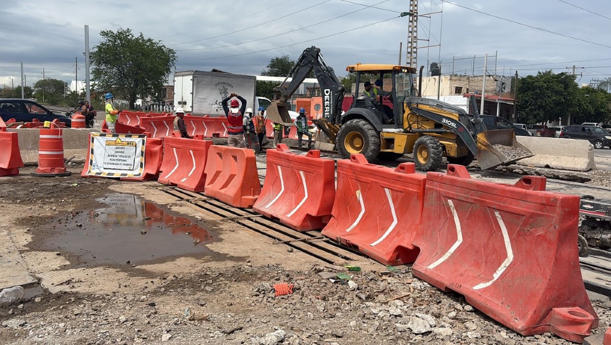 En un recorrido realizado se pudo observar que hay partes donde el avance es más lento, sobre todo en el tramo de Tlaquepaque. (Foto: Fátima Briceño)