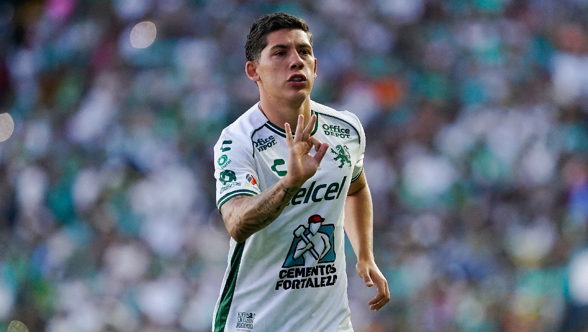 Sebastián Fierro, jugador de León, asegura a los aficionados que verán su mejor versión en el Apertura 2025 (Imago7)