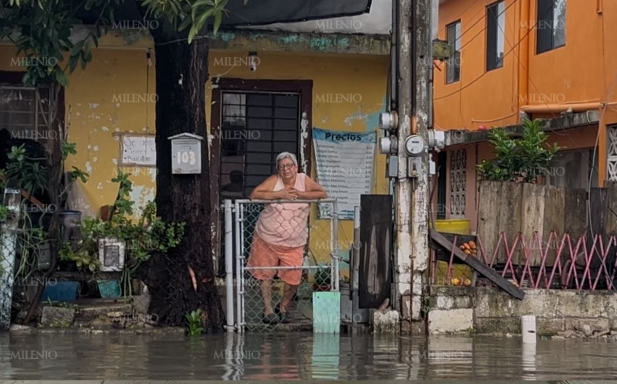 No se alcanza a ver nada en las callas de Ciudad Madero. | Erik Saldaña