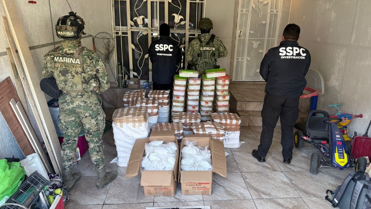 Hombre detenido por transportar metanfetaminas en Tijuana | Especial