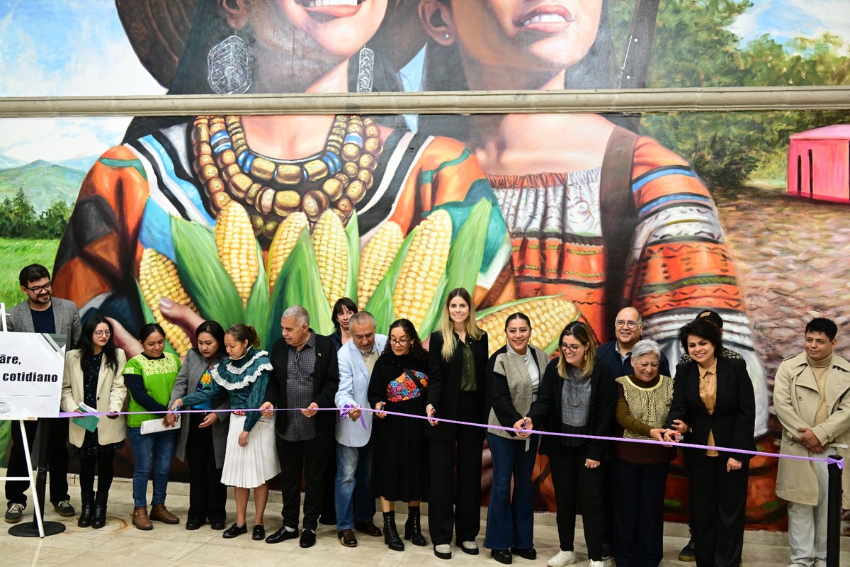 Los murales son un recordatorio del papel fundamental de las mujeres. | Congreso de la Ciudad de México
