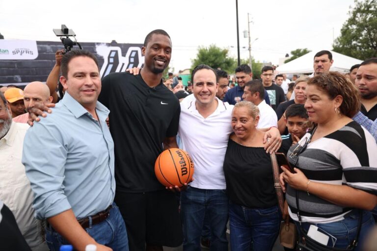 En Saltillo, impulsan el deporte con apoyo de los Spurs de la NBA. (Especial)