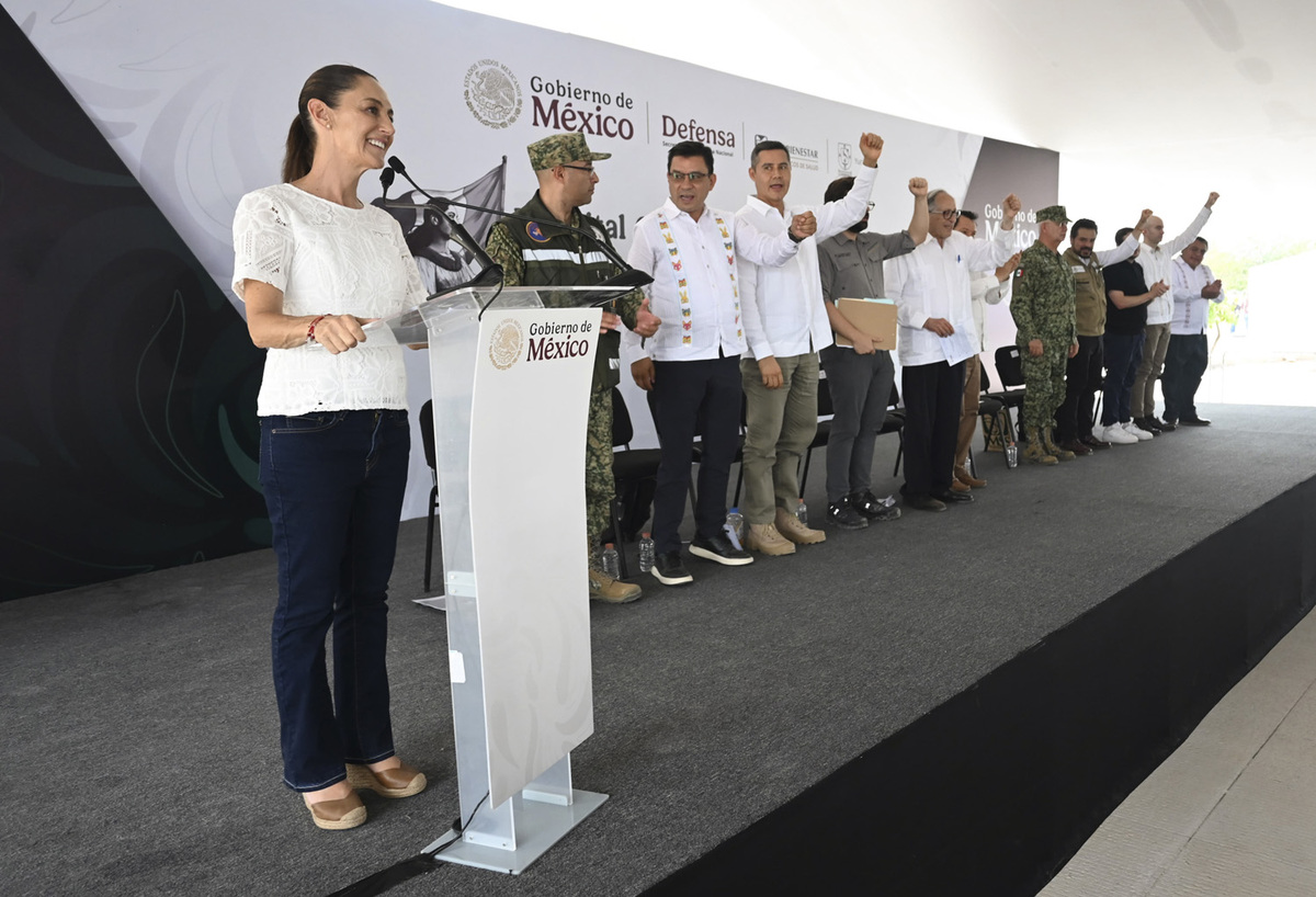 Sheinbaum supervisó la obra del Hospital General Dr. Agustín O’Horán, en Mérida, Yucatán. | Presidencia